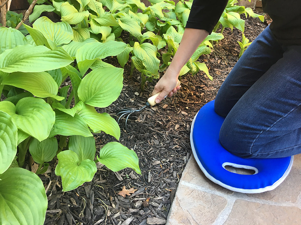 What are the benefits of using kneeling cushions while gardening? - Garden Your Way