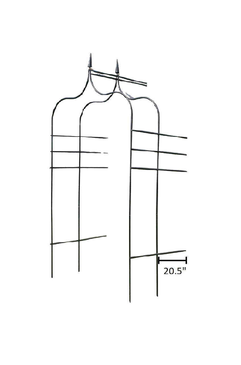 Gothic Style Garden Arch Extension Kit RHS – 20.5" Extender Rods (Qty. 10)