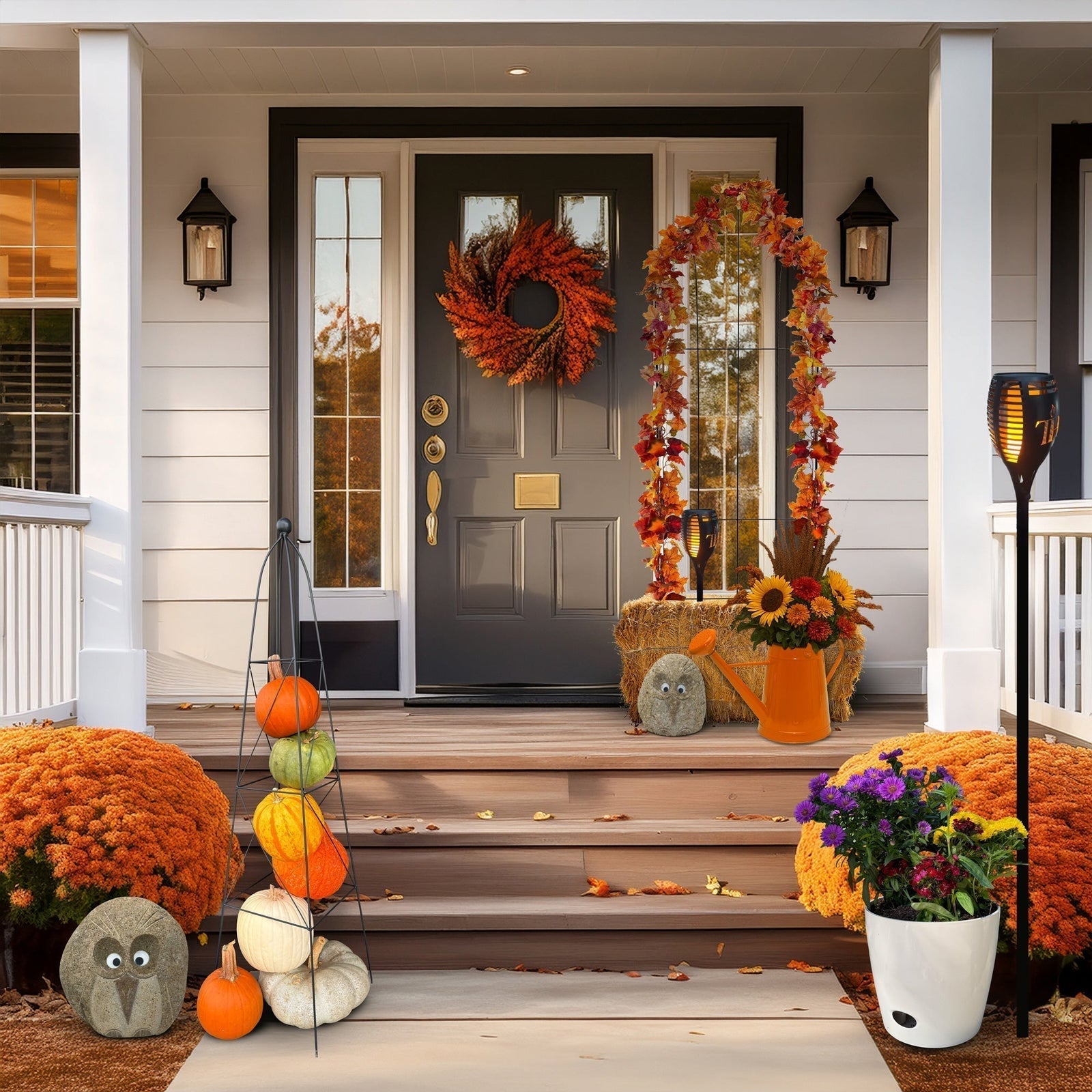 Easy Fall Decorations for Your Garden and Porch