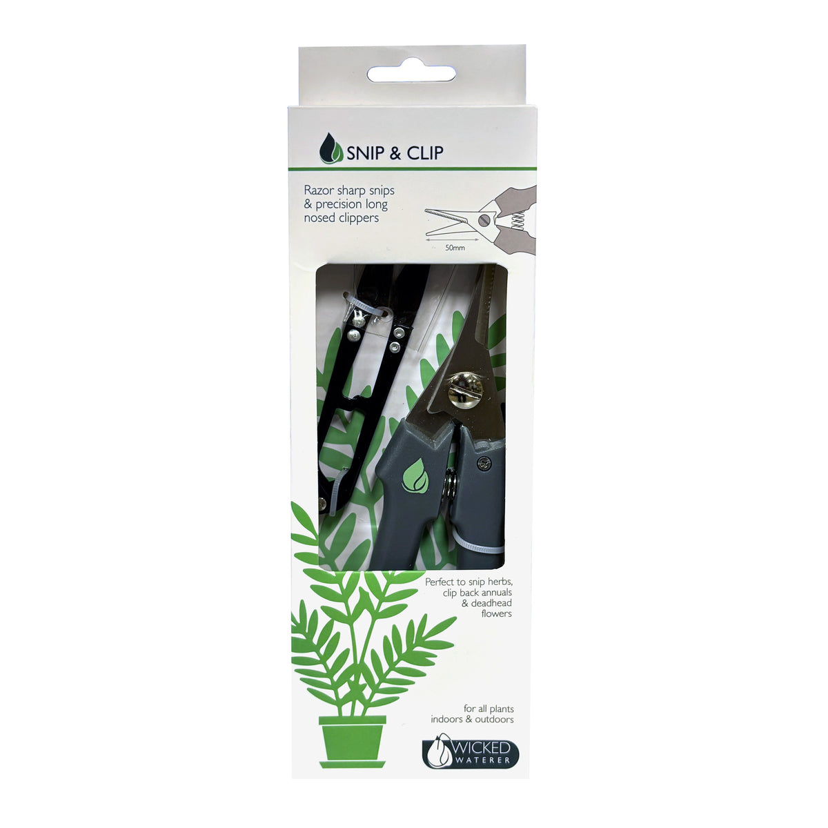 Snip & Clip Plant Care Tool Set (Set of 2) – Precision Indoor Plant Pruning & Snips