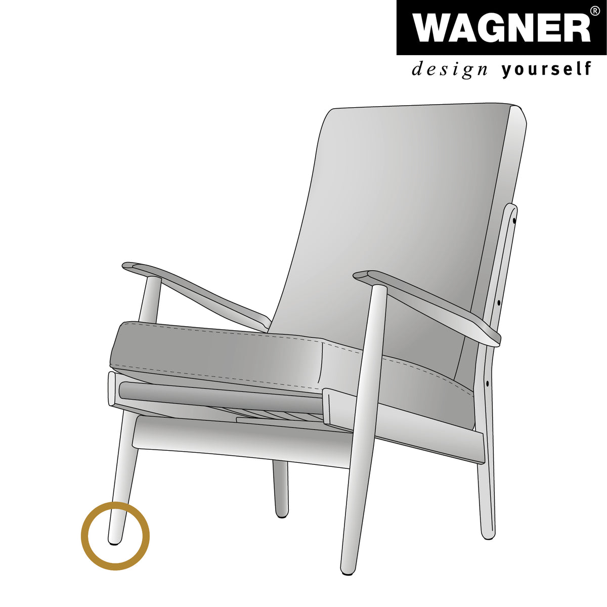 Wagner QuickClick® Furniture Glides Professional Box – 432-Piece Set