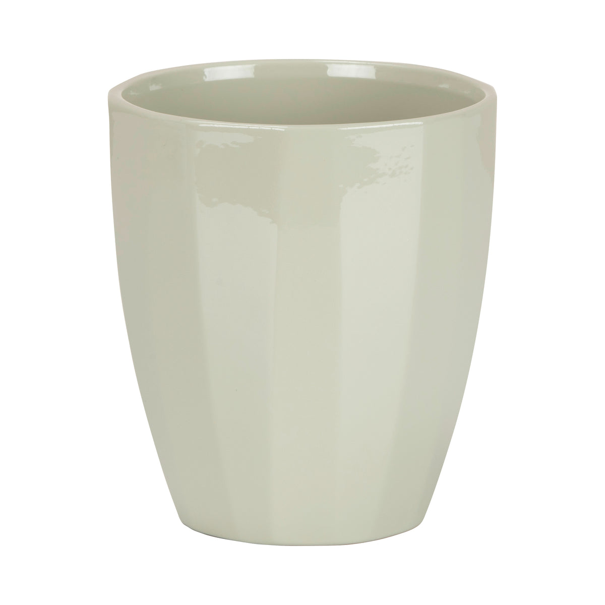 4.75" Green Ceramic Elegance Pot