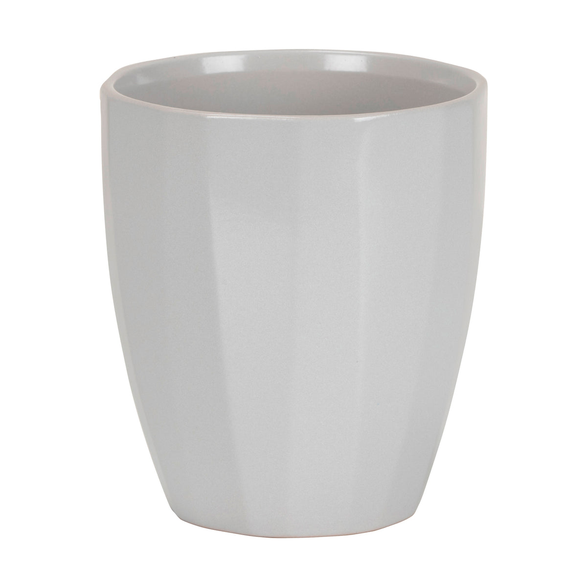 5" Gray Ceramic Elegance Pot