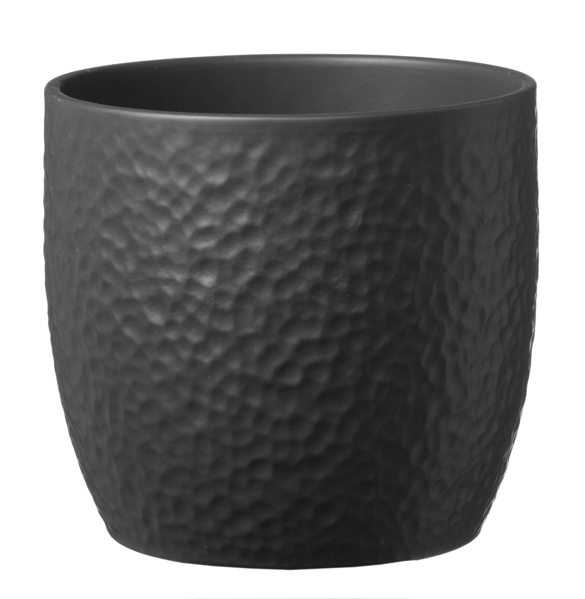 5.1" Anthracite Ceramic Boston Pot