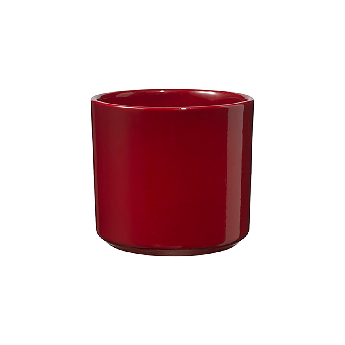 3.1" Red Ceramic Las Vegas Pot