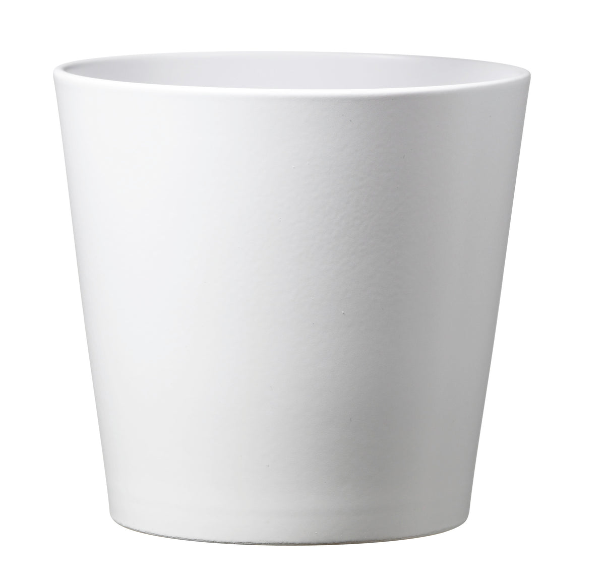 5.1" White Ceramic Dallas Esprit Pot