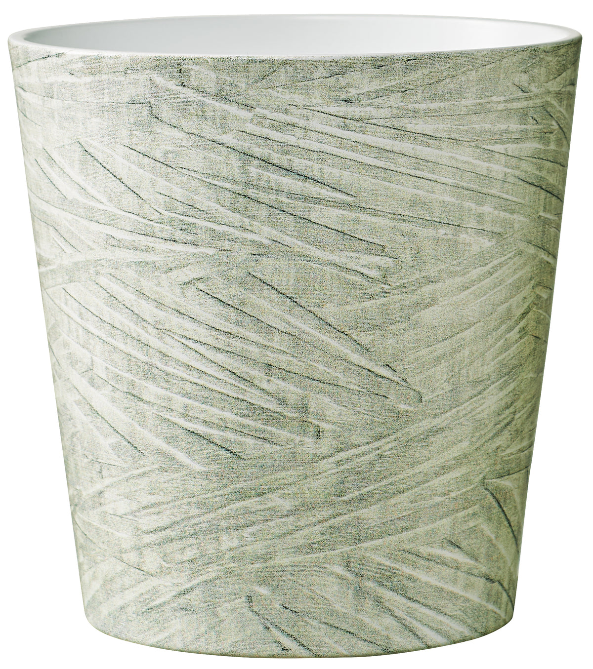 5.1" Green Ceramic Dallas Structure Pot