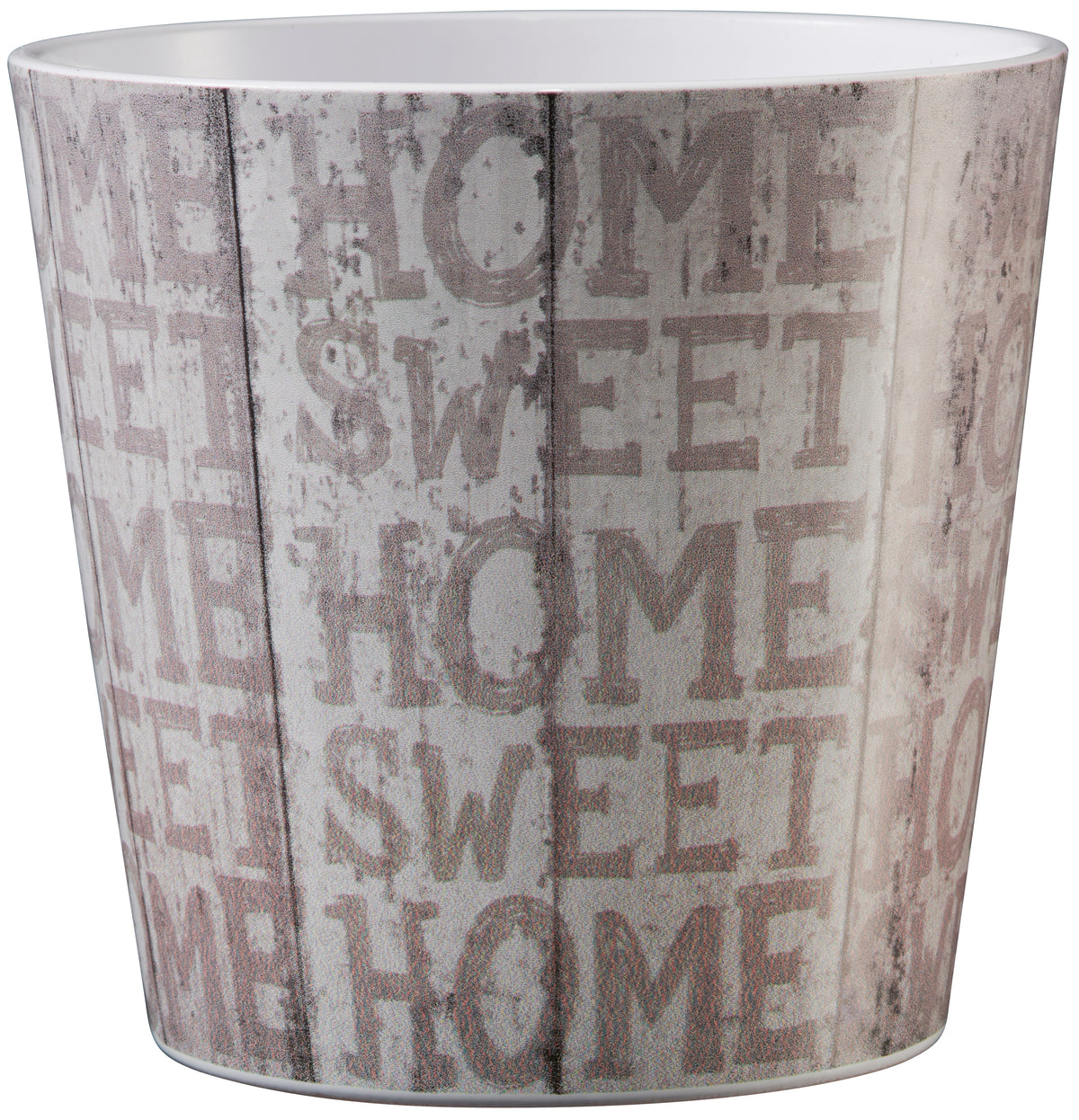 5.5" Wood Optics Home Ceramic Dallas Home Pot