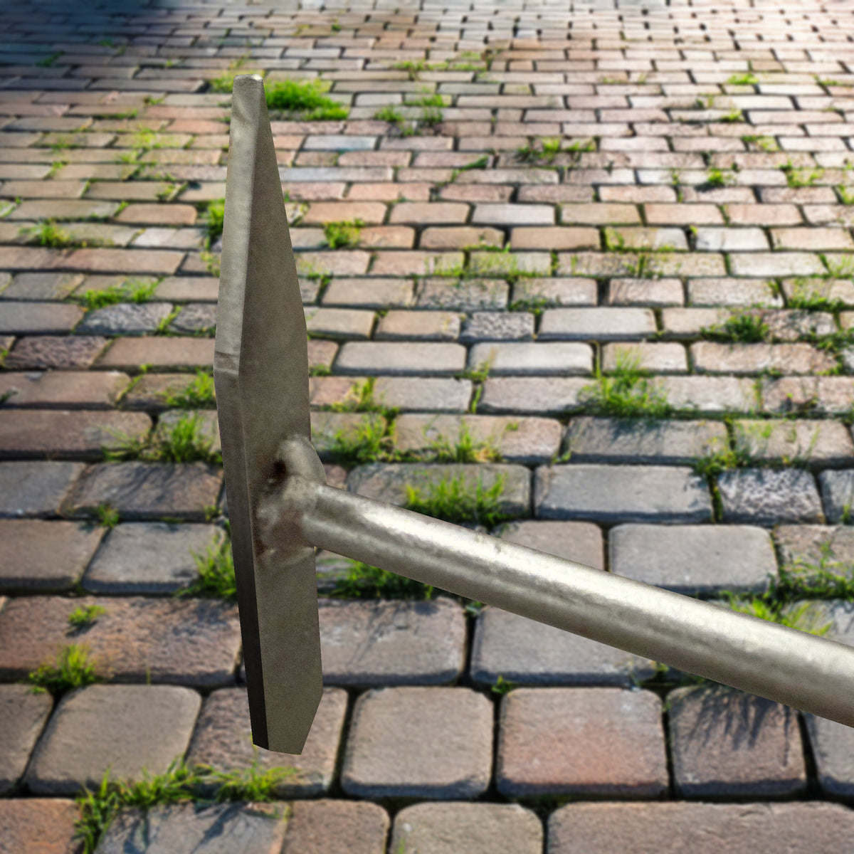 DeWit Long Handle V-Groove Paver Cleaner Tool, Head: 4"L x 0.5"W Total: 60"L