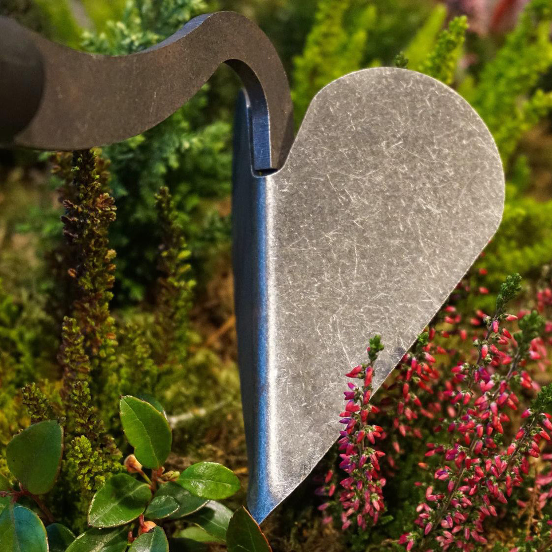 DeWit Long Handle Hand Plow – 55" Garden Cultivator | Hand-Forged Boron Steel