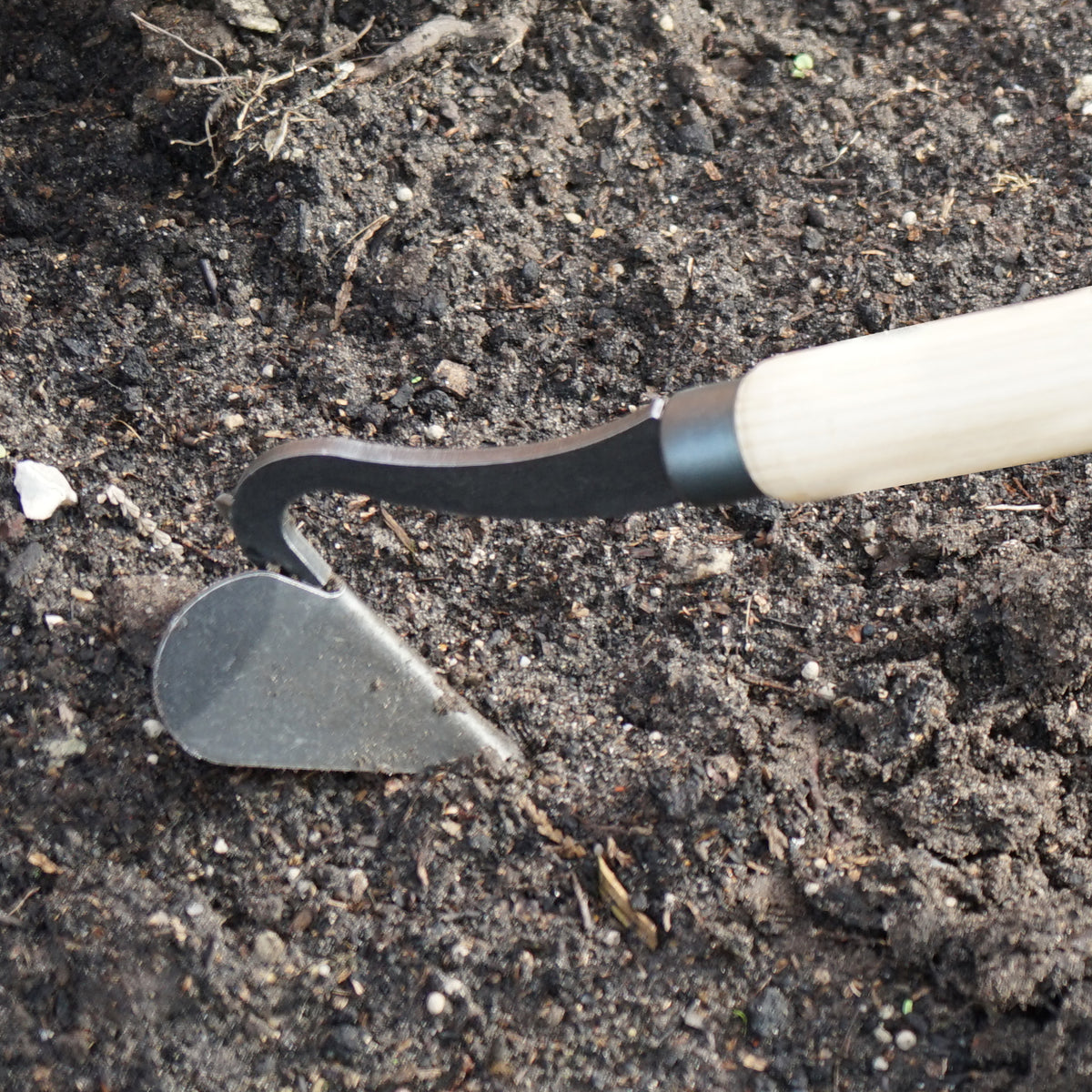 DeWit Long Handle Hand Plow – 55" Garden Cultivator | Hand-Forged Boron Steel