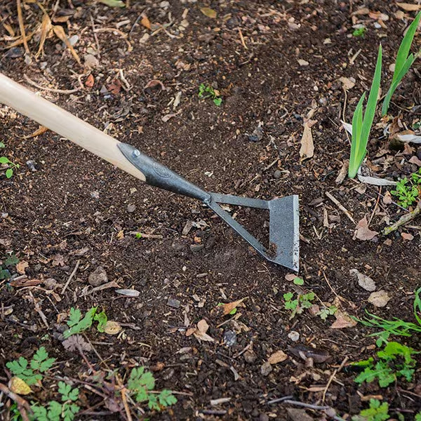 DeWit Long Handle Dutch Hoe, Head: 2"L x 5"W Total: 62"L 2.4lbs