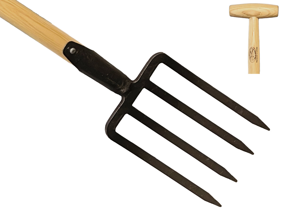 DeWit Dutch Digging Fork – Hand-Forged Garden Tool