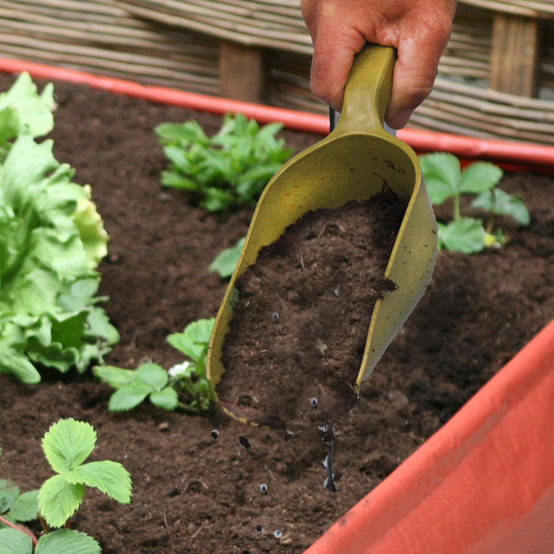 Bamboo Scoop – Sustainable & Biodegradable Garden Tool