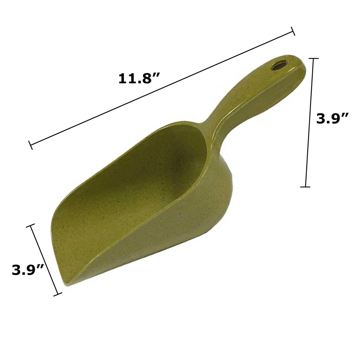 Bamboo Scoop – Sustainable & Biodegradable Garden Tool
