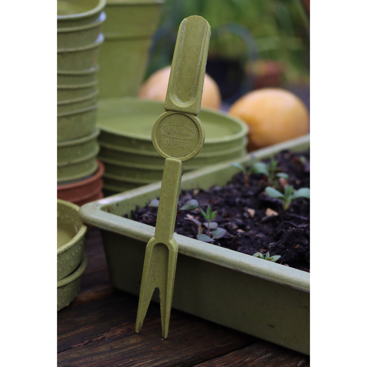 Haxnicks Bamboo Widger & Dibber Set