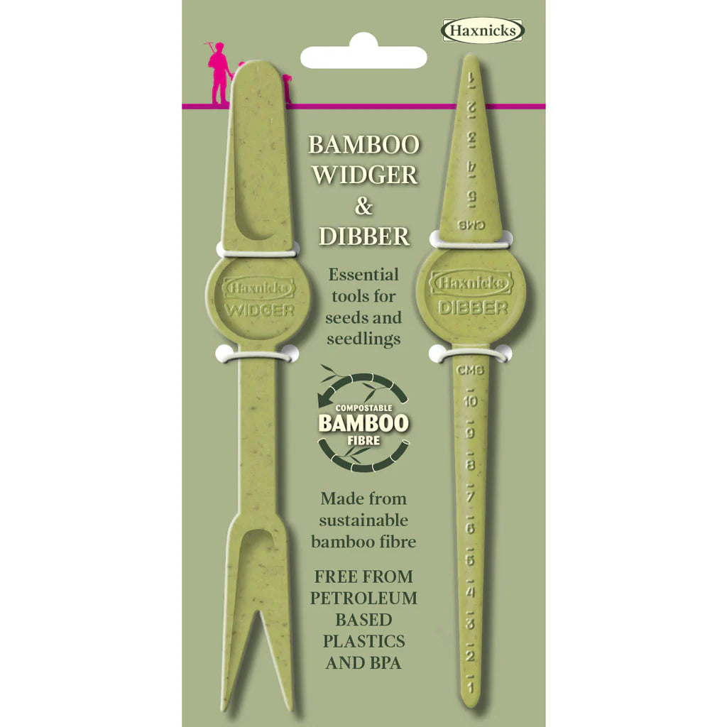 Haxnicks Bamboo Widger & Dibber Set