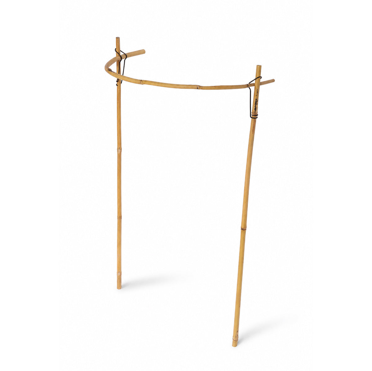 Haxnicks Bamboo Cradle Plant Support – 36" Natural Plant Support, Pack of 2