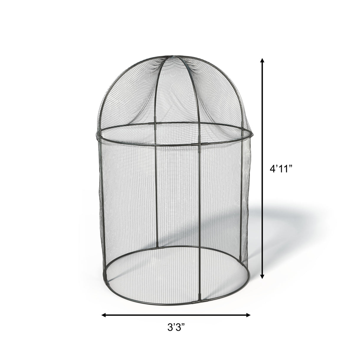 Haxnicks Round Fruit Cage – Steel Frame & Mesh Garden Plant Protection