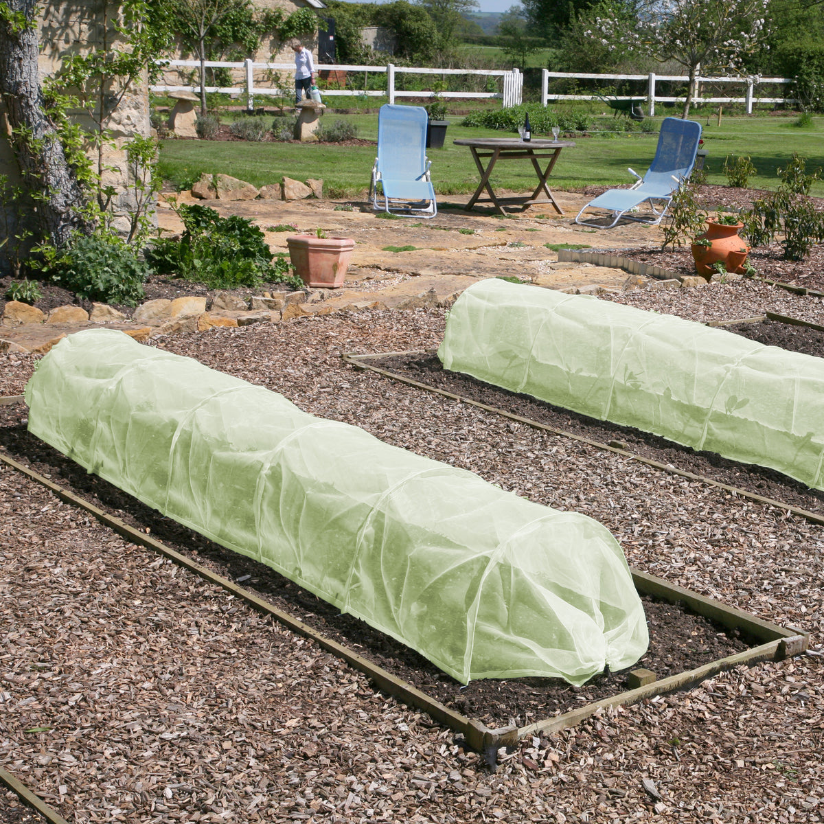 Easy Micromesh Garden Tunnel, 118"L x 18"W x 12"H 1.8lbs
