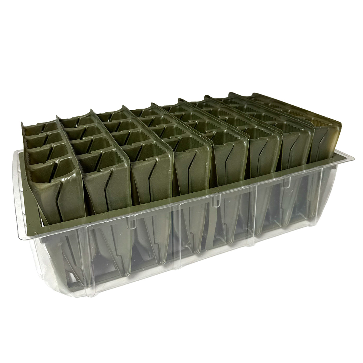 Haxnicks Rootrainer Racking Station w/ 8 Deep Rootrainers 5" Deep