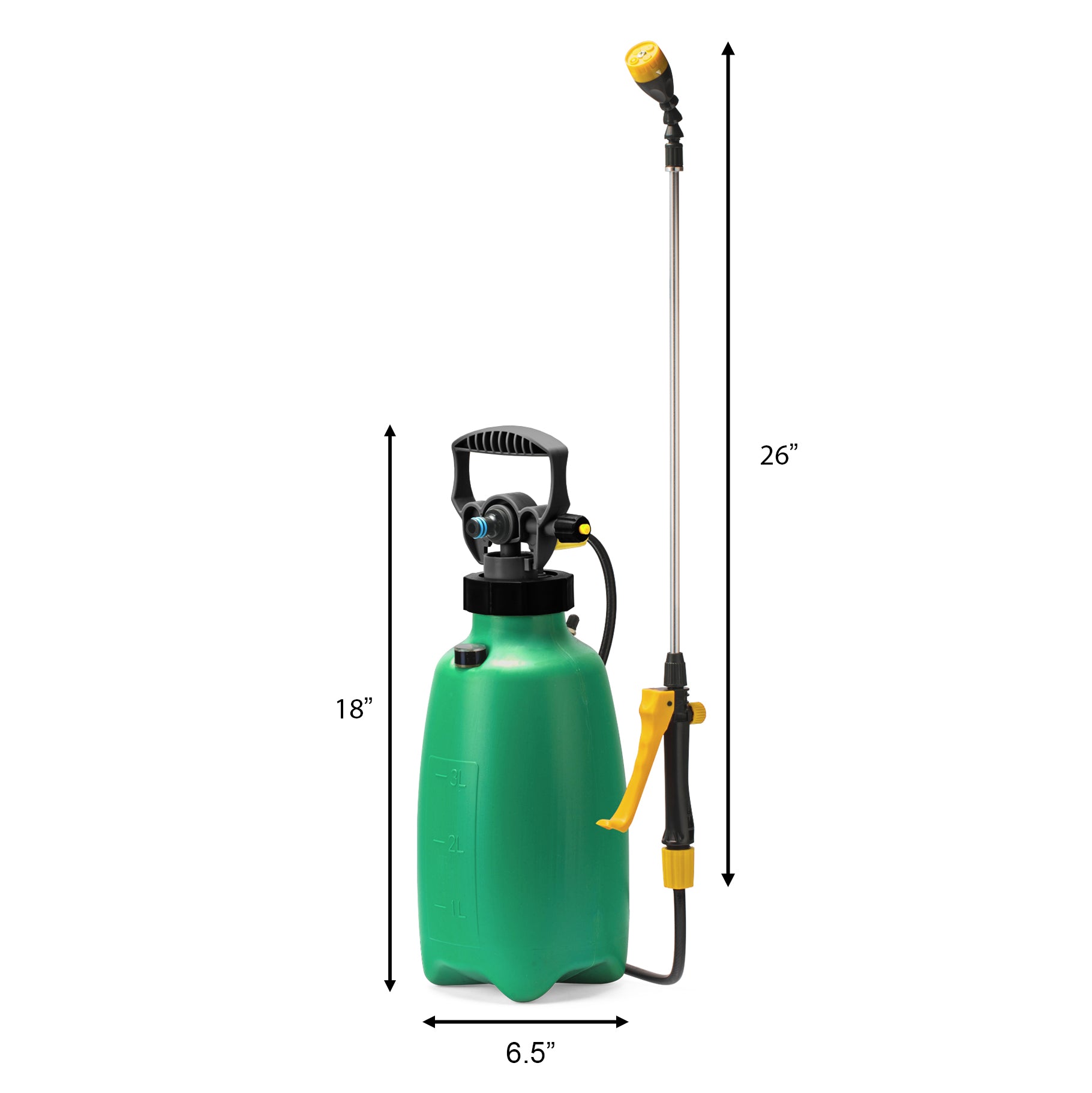 garden sprayer not holding pressure 0.8 Gal Pumpless, Self-Pressurized Sprayer
