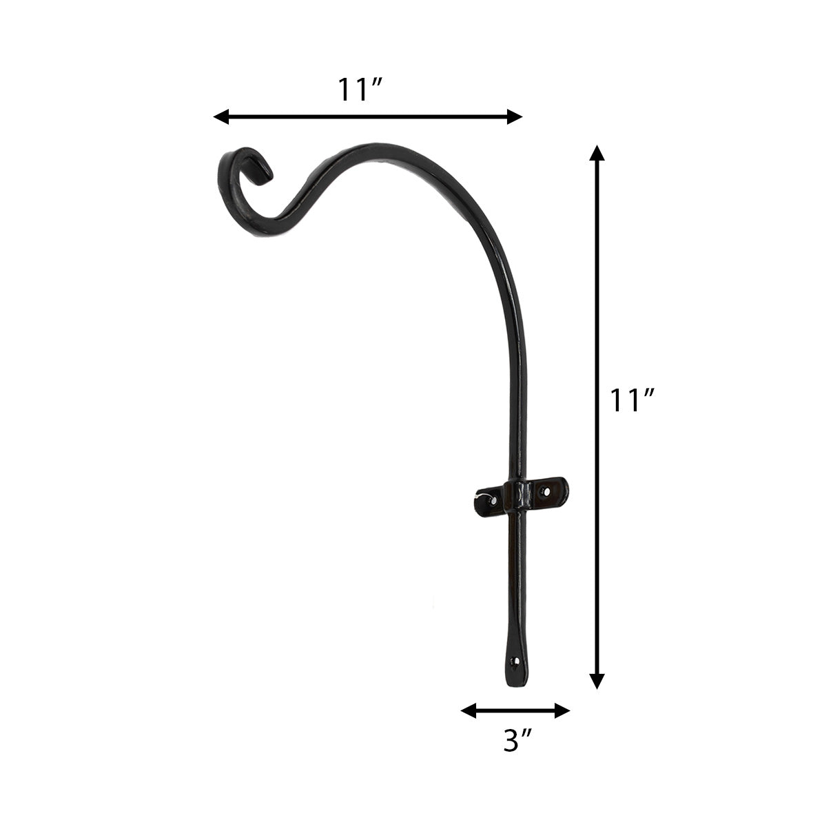 RHS 11" Arch Hook – Hanging Basket, Bird Feeder & Garden Hook