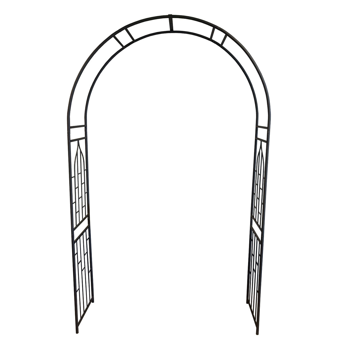 Garden Gateway Arch – Powder-Coated Steel Arbor for Vines, Roses & Weddings