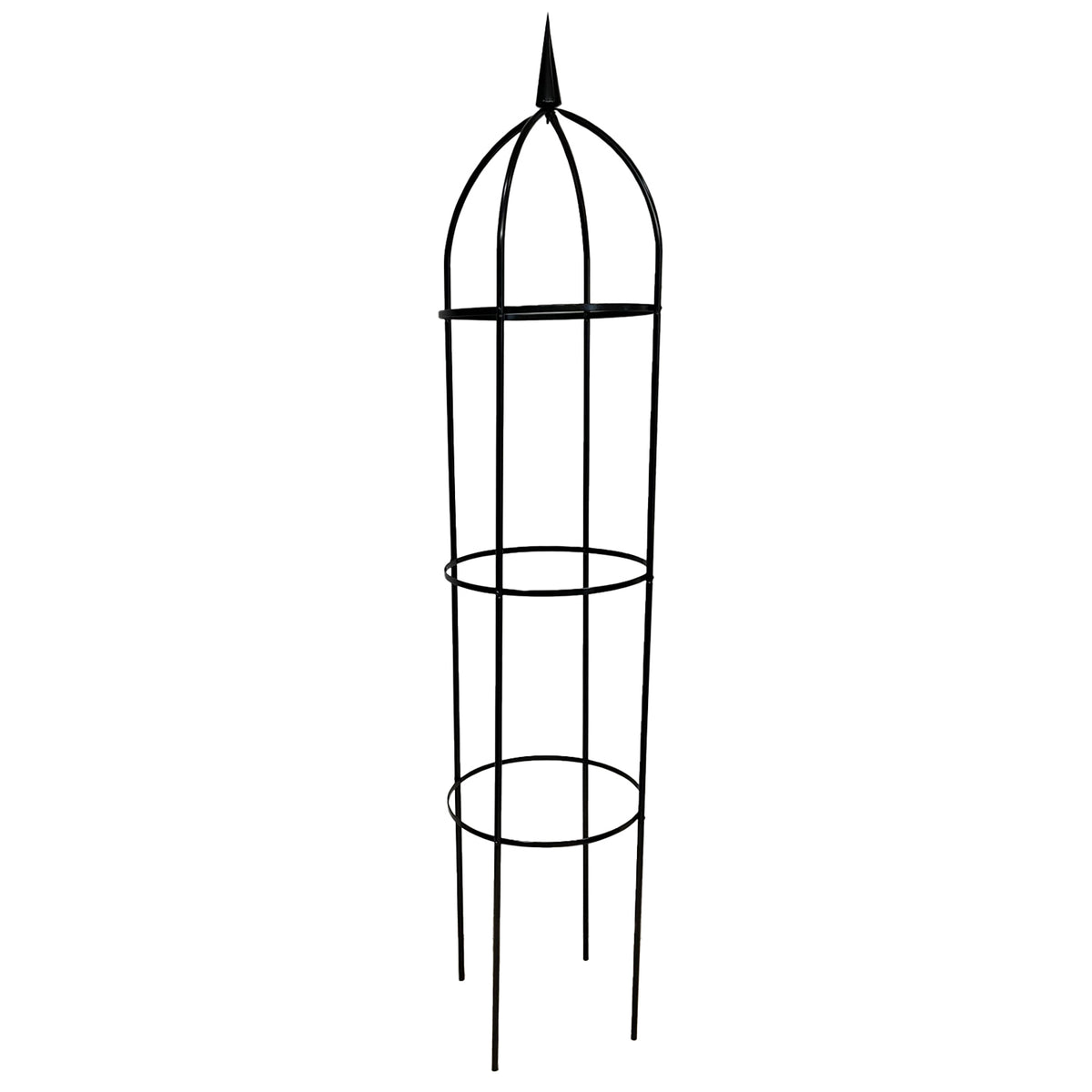 RHS 94.5" Garden Obelisk – Powder-Coated Steel Climbing Plant Support