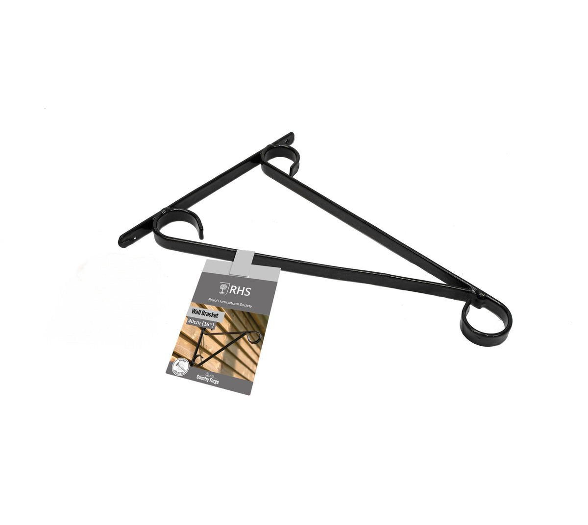 RHS 14" x 16" Wall Bracket – Hanging Basket, Bird Feeder & Garden Hook