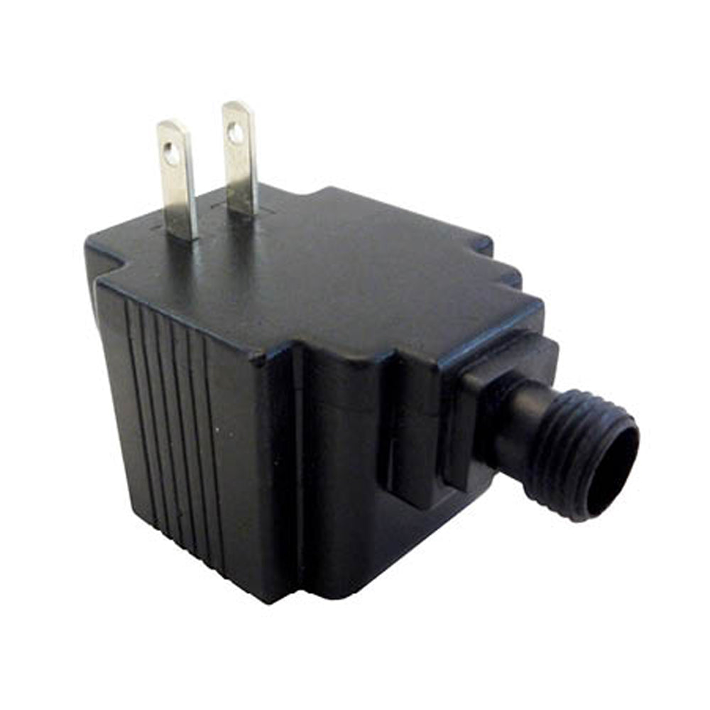 6 Watts 120-12v  transformer with male connector.