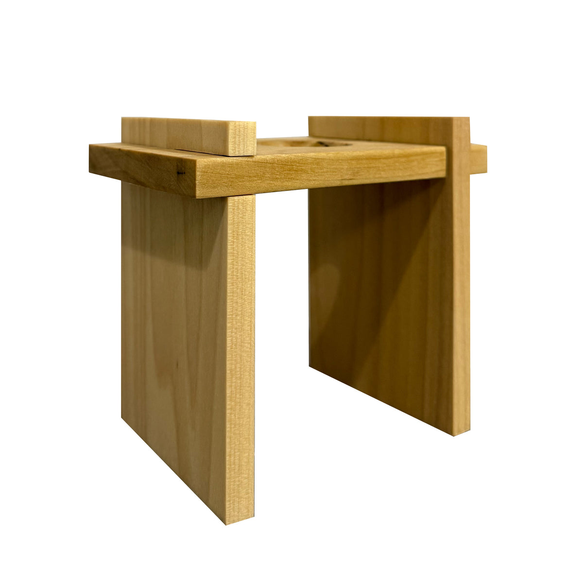 Air Plant Stand — Handmade, Minimalist Modular Wooden Cube Display