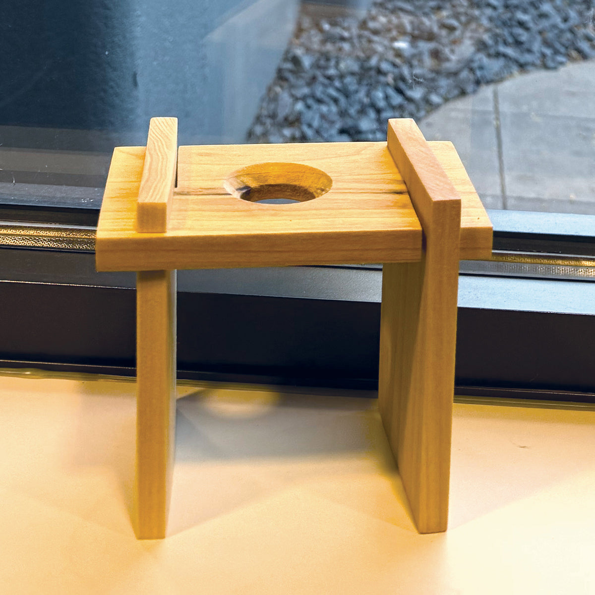 Air Plant Stand — Handmade, Minimalist Modular Wooden Cube Display