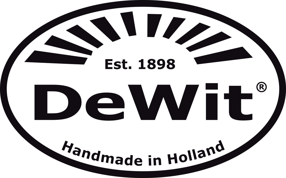 DeWit Perennial Fork with Short T-Handle – Durable Garden Dividing & Digging Tool