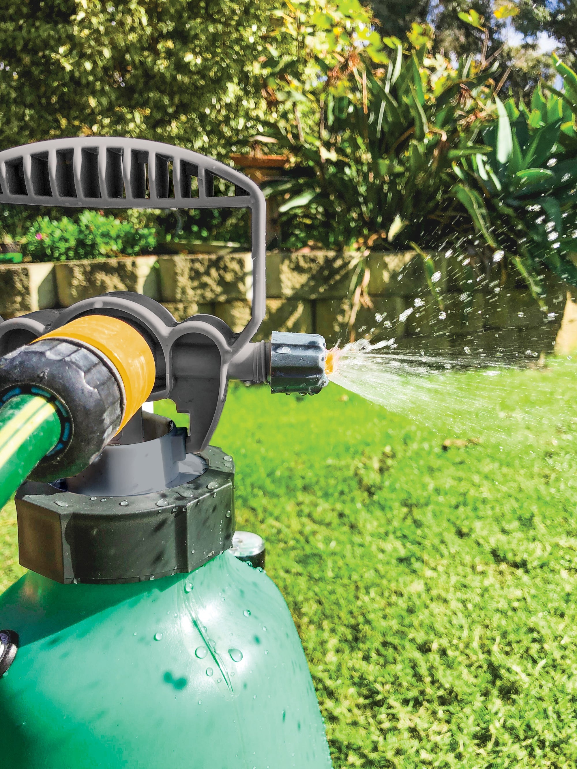 garden sprayer nearby Aussie EzySpray 1.3 Gal Handheld Garden Sprayer with Power Pouch, No Pump or Battery Needed