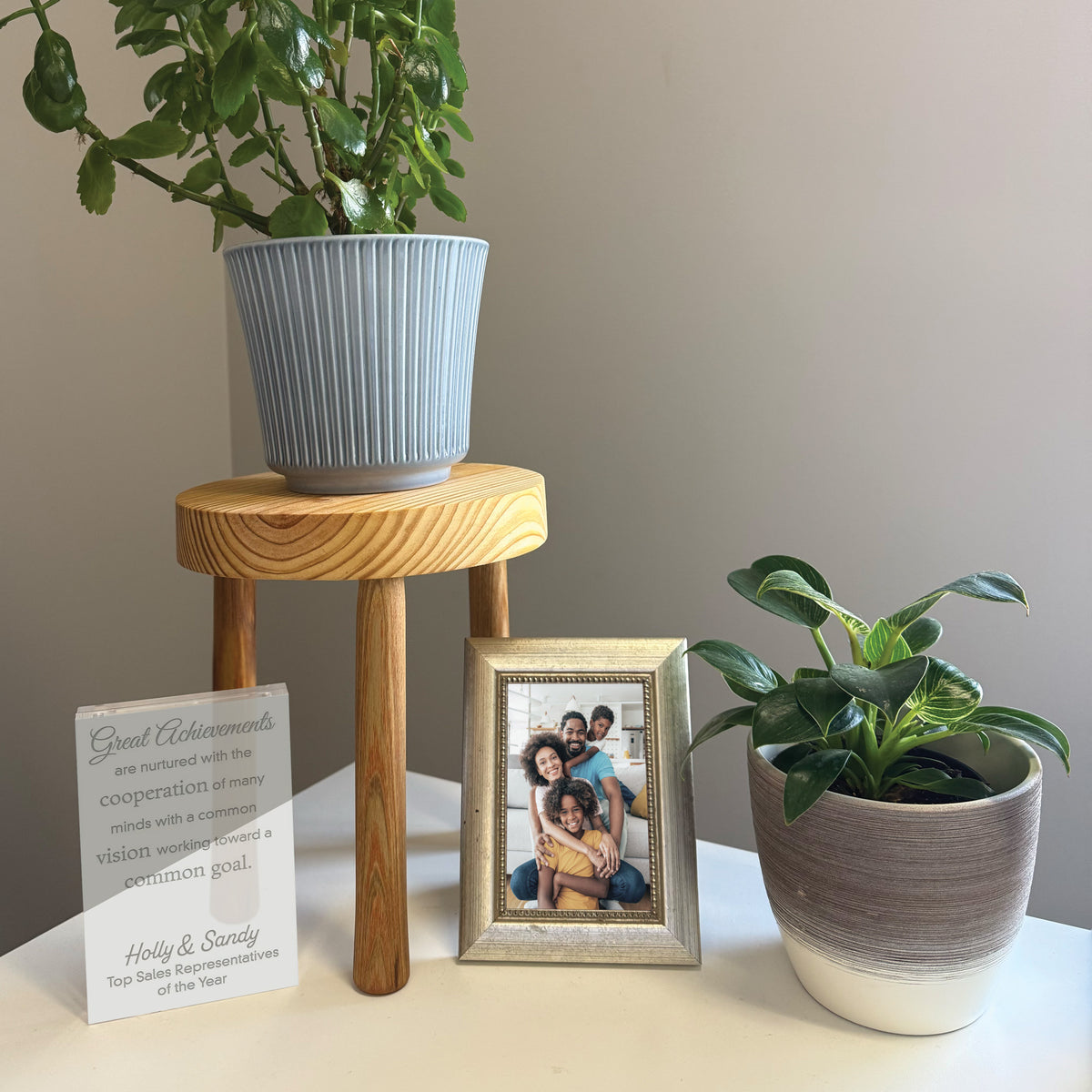 Set of 3 Plant Stand Tripods – Elevate Your Plants