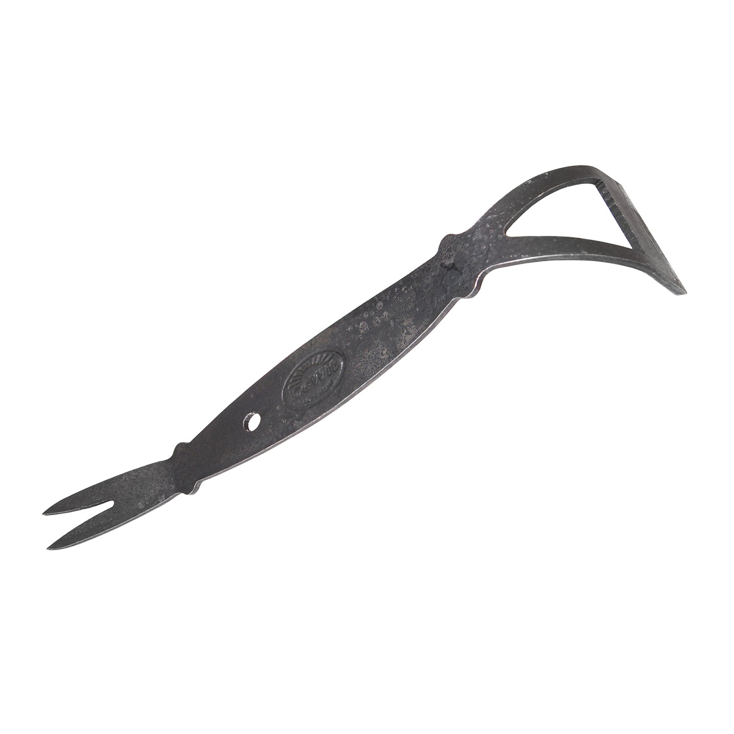 DeWit Ninja Onion Hoe with boron steel construction, versatile garden tool, 9.45"L x 1.75"W.
