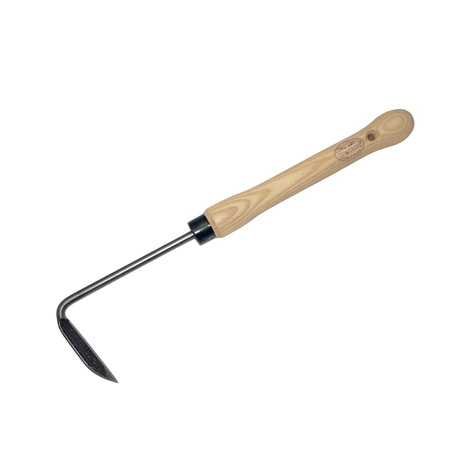 DeWit Right Hand Cape Cod Weeder with Midsize Handle, 16"L eco-friendly garden tool.