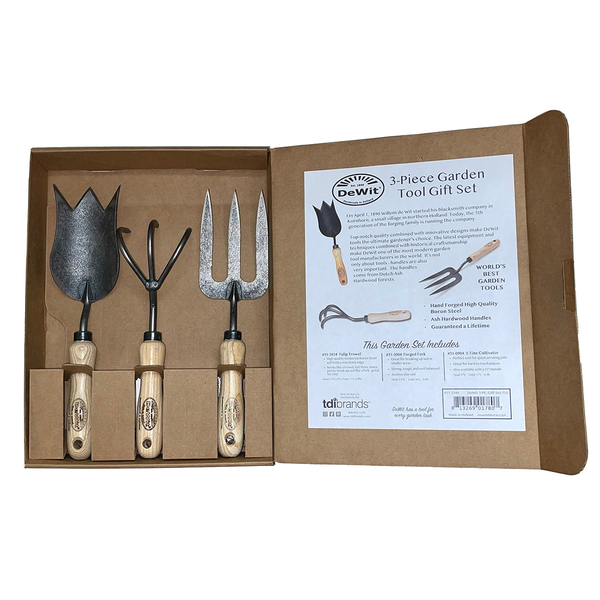DeWit Tool Gift Set - 3 Piece Essentials for Mom | Garden Tools ...