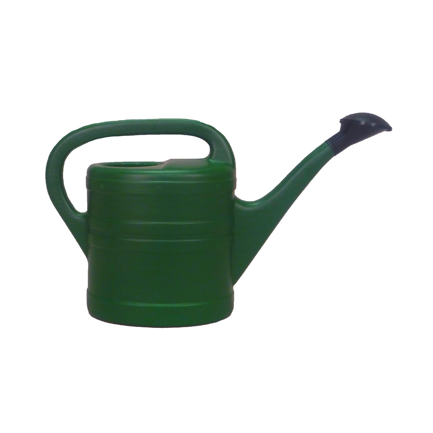 1.3 Gallon Green PVC Watering Can, eco-friendly, durable, made in Germany.