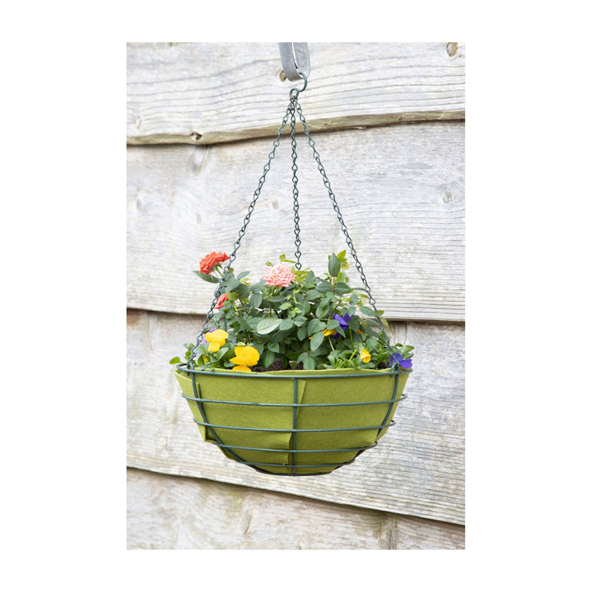 hanging plant liner 12" Vigoroot Hanging Basket Liner| Containers – Garden Your Way