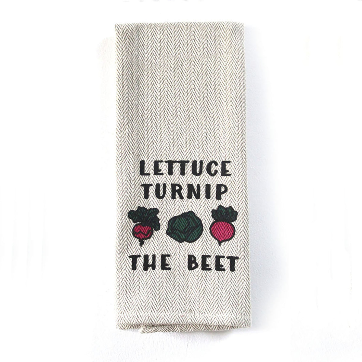 Tea Towel - Lettuce Turnip the Beet