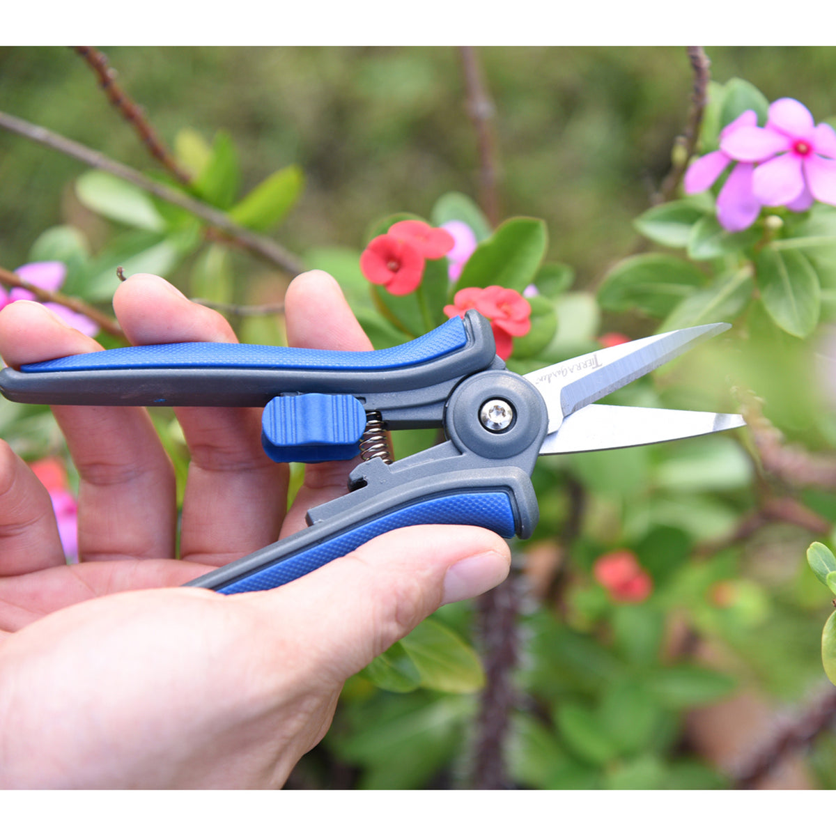 Stainless Steel Floral Pruner with TPR Handle
