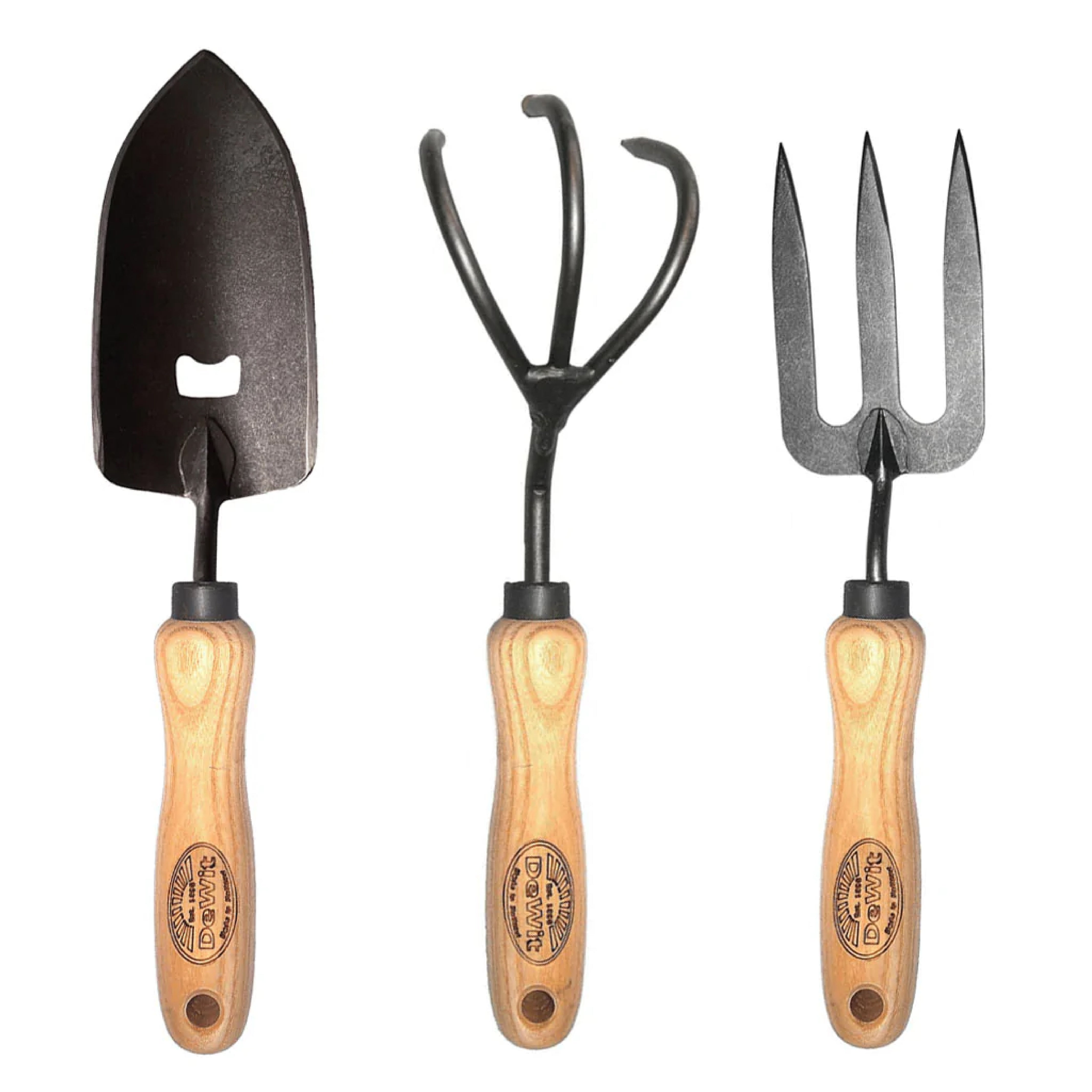 garden hand tool gift sets DeWit Tool Gift Set - 3 Piece Essentials for Dad | Garden Tools