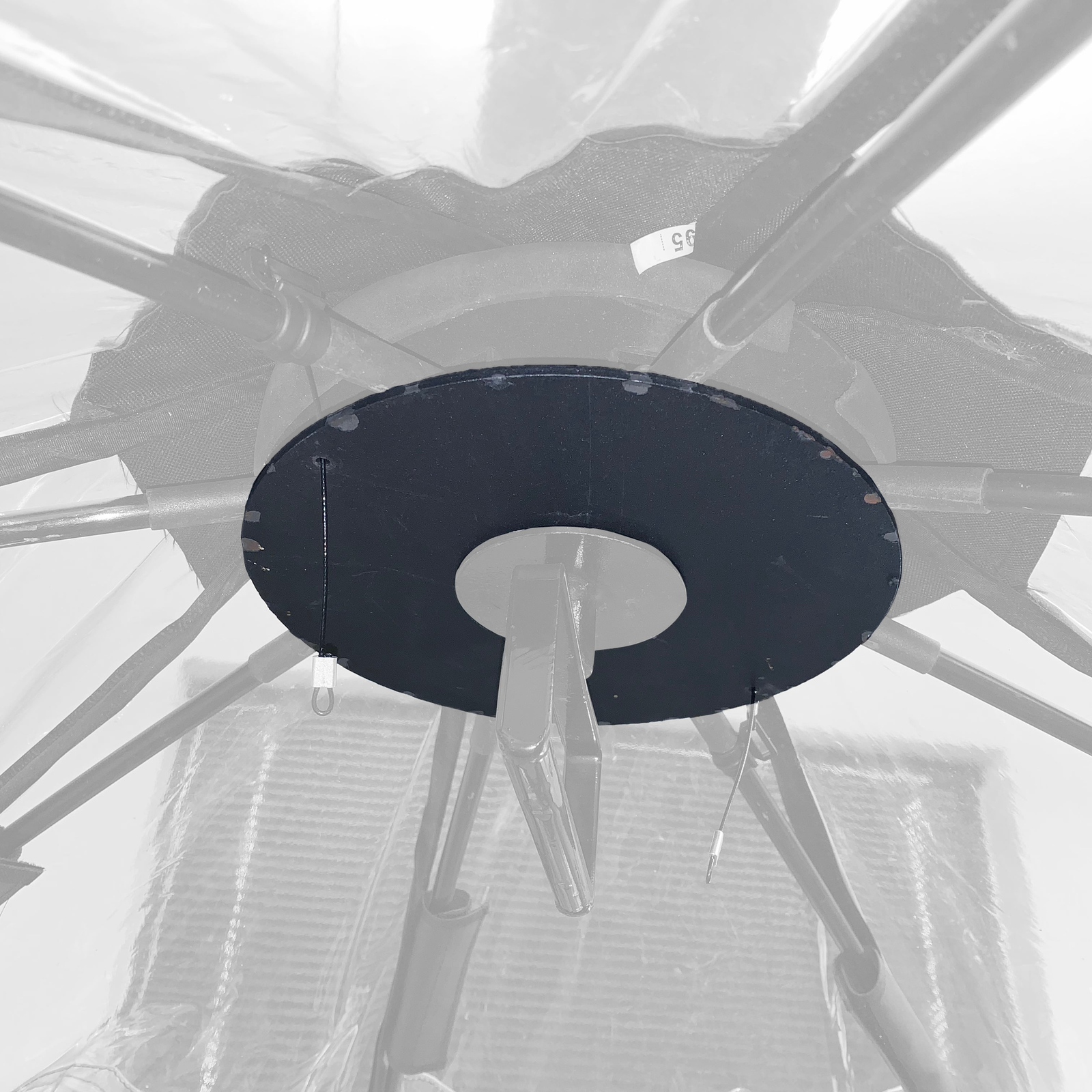 Sunbubble Replacement Steel Disc for Standard & Large Sunbubbles - Interior Support Component.