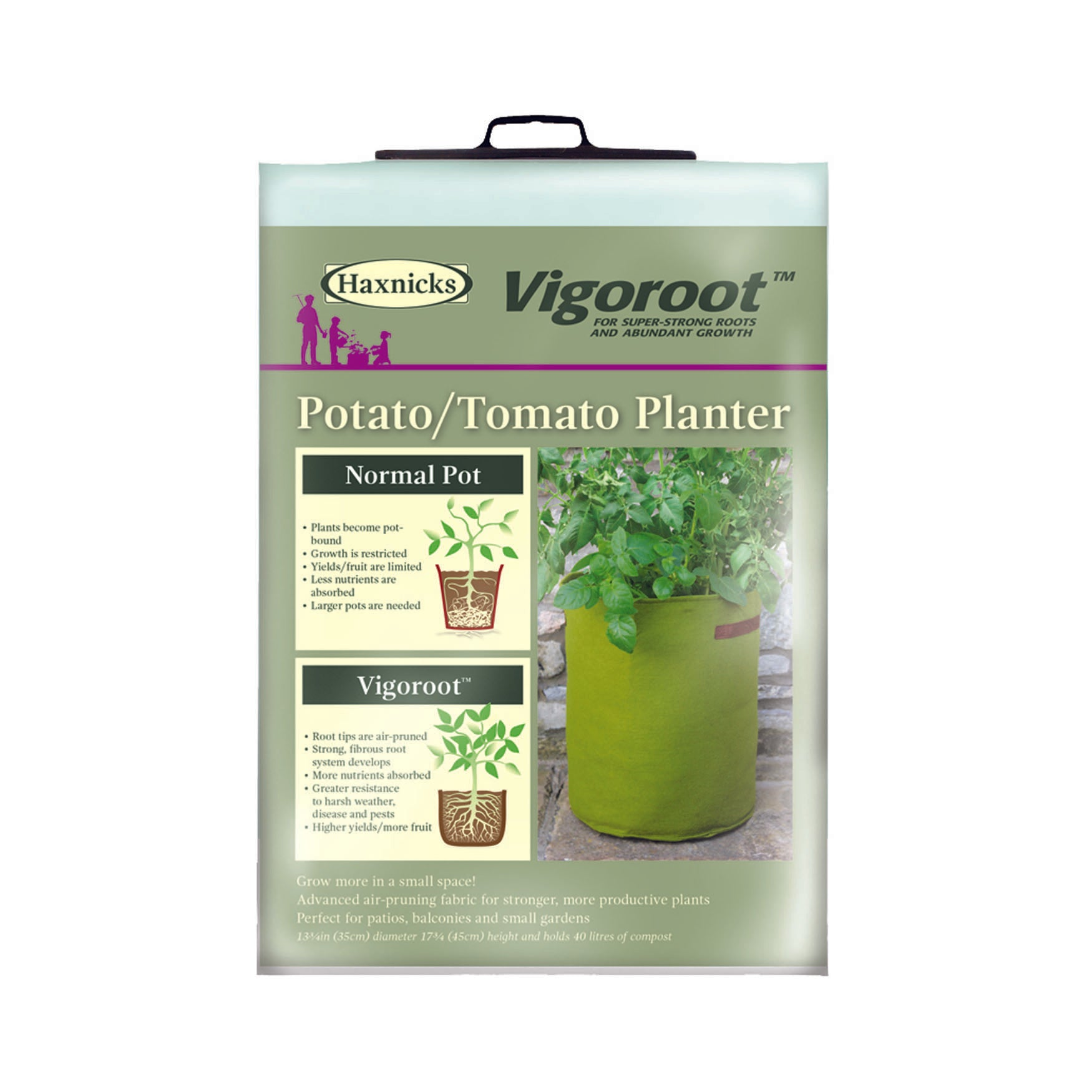 40 gallon planter pots Vigoroot Tomato/Potato Planter