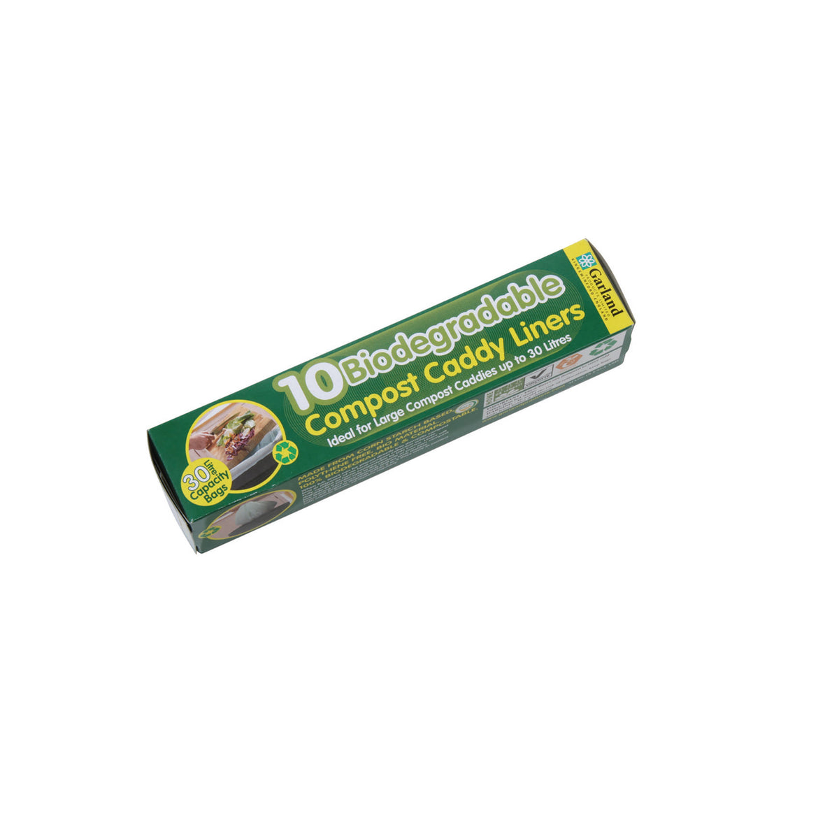 Biodegradable Caddy Liners for Jumbo Compost Caddy 10pk