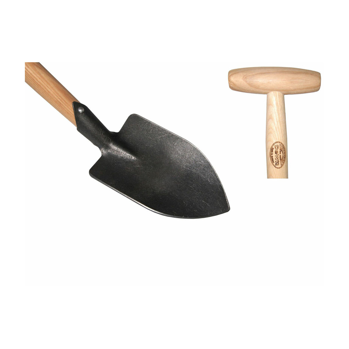 DeWit Junior Shovel - Long T-Handle