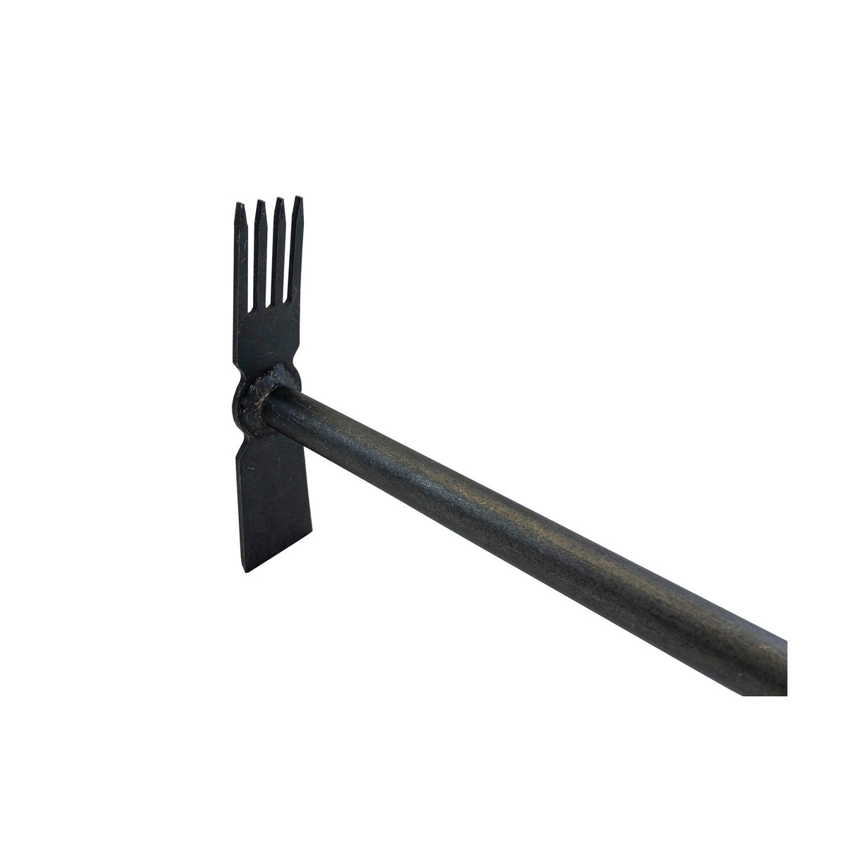 DeWit Comby Hoe - 4 Tine Cultivator /  Straight Edge Long Handle