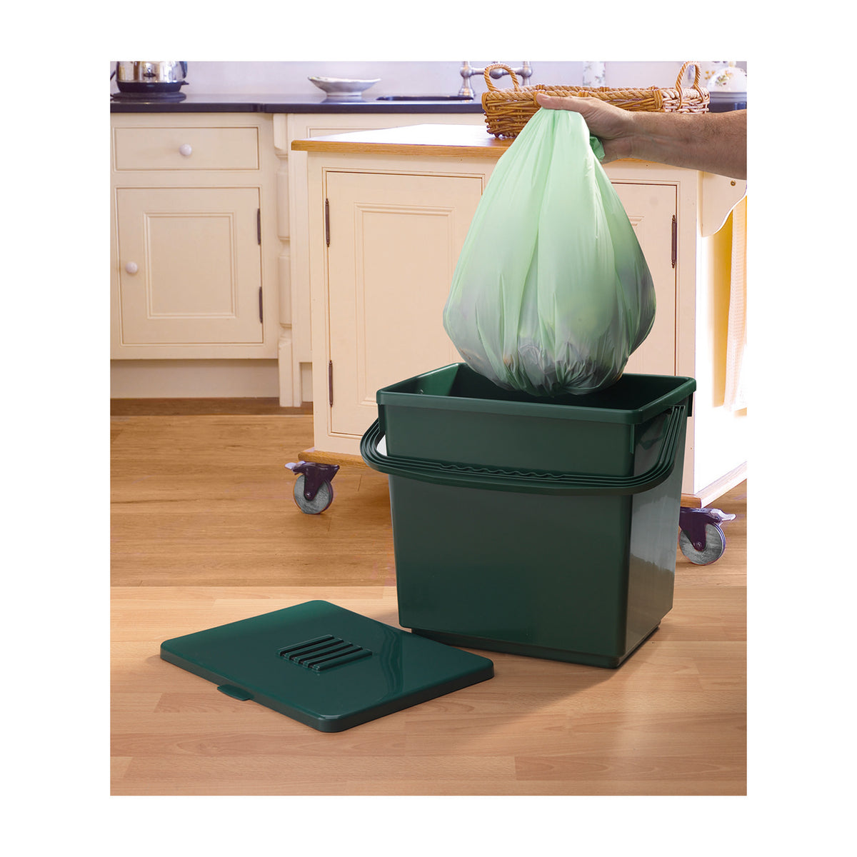 Biodegradable Caddy Liners for Jumbo Compost Caddy 10pk